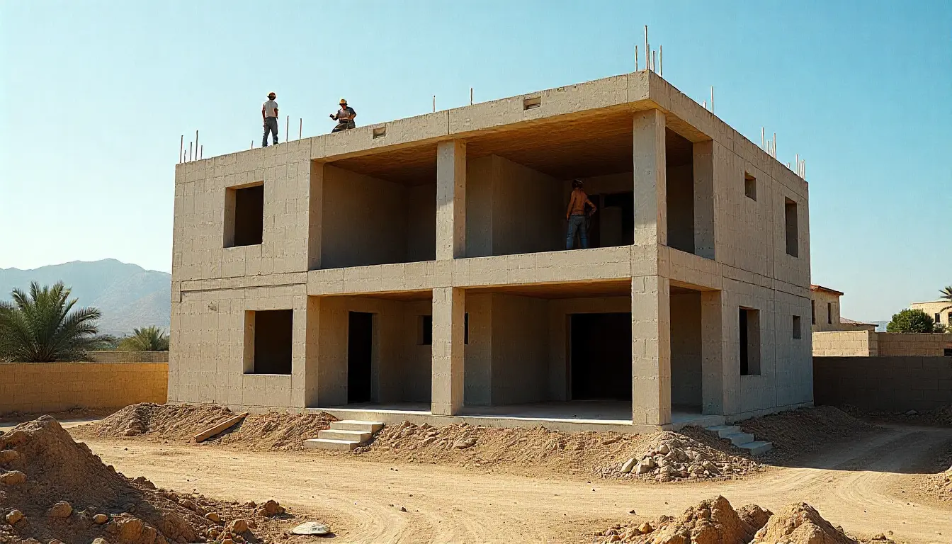 Construcción de casas y edificios